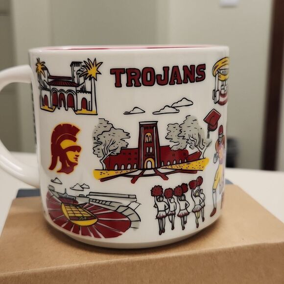 Starbucks USC Trojans Mug Cup Campus Series NWT - Picture 4 of 5